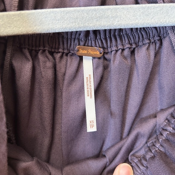 We The Free Purple Off-Shoulder Puff Sleeve Sundress - Picture 3 of 4